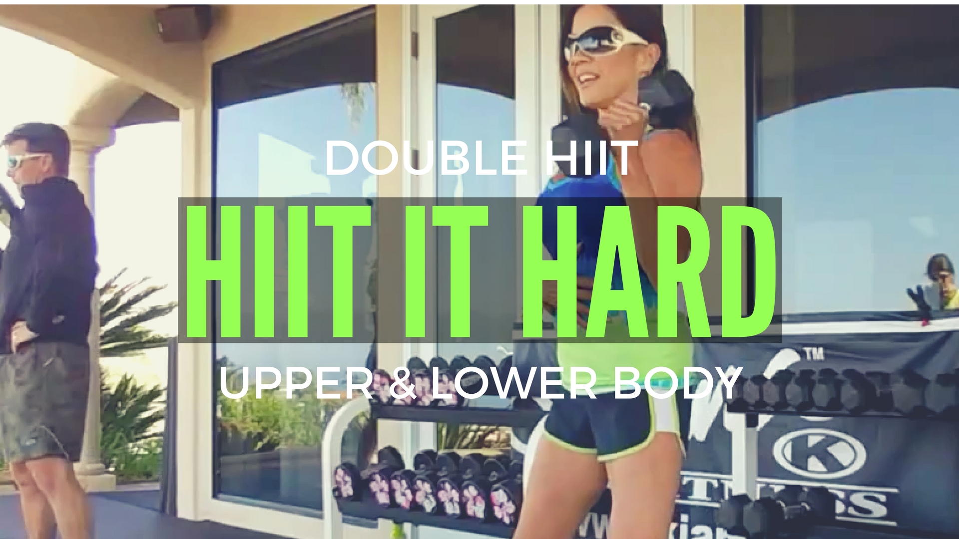 TOTAL BODY HIIT + 150 REP AB CHALLENGE 40M WEIGHTS MAT SLAM BALL