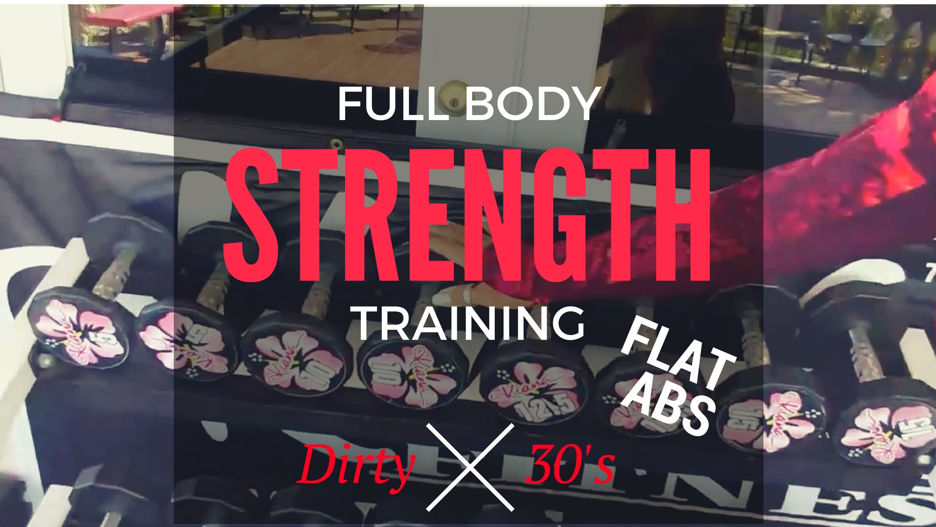 TOTAL BODY STRENGTH + DIRTY 30S + ALOHA ABS WEIGHTS, BENCH (OPTIONAL) 40M