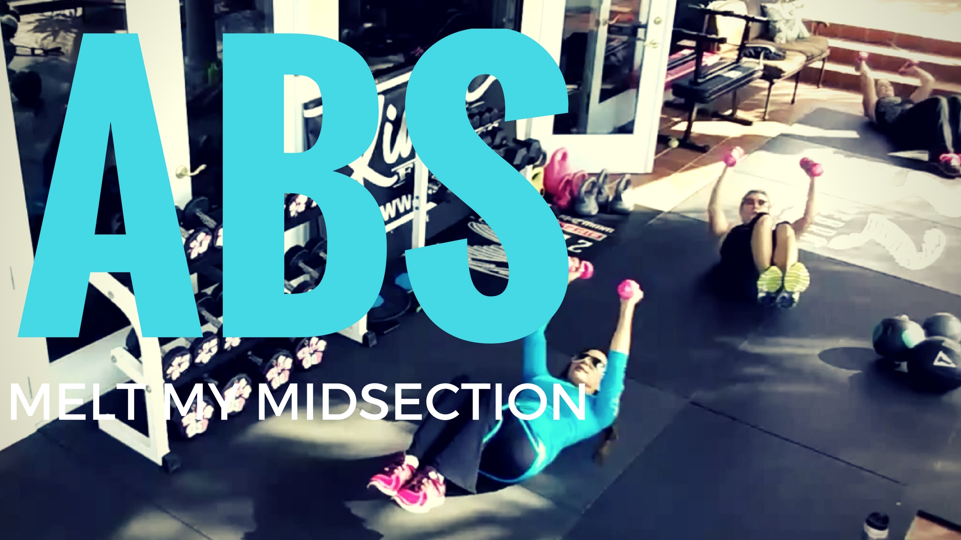 ABS & CORE - X ABS MELT MY MIDSECTION WORKOUT 12 MIN. SLAM BALL, WEIGHTS