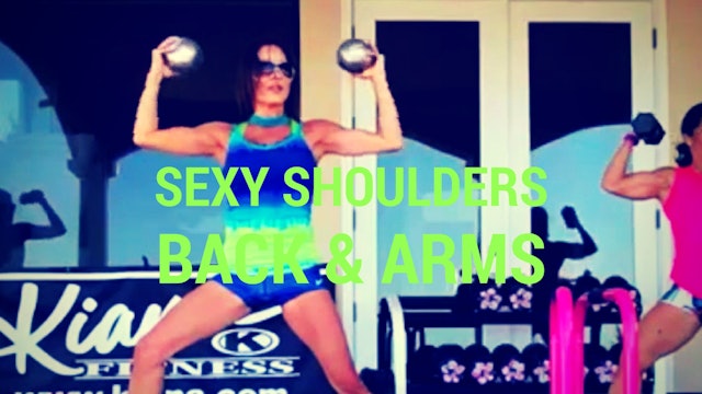 X SEXY SHOULDERS, ARMS & BACK WORKOUT 20M