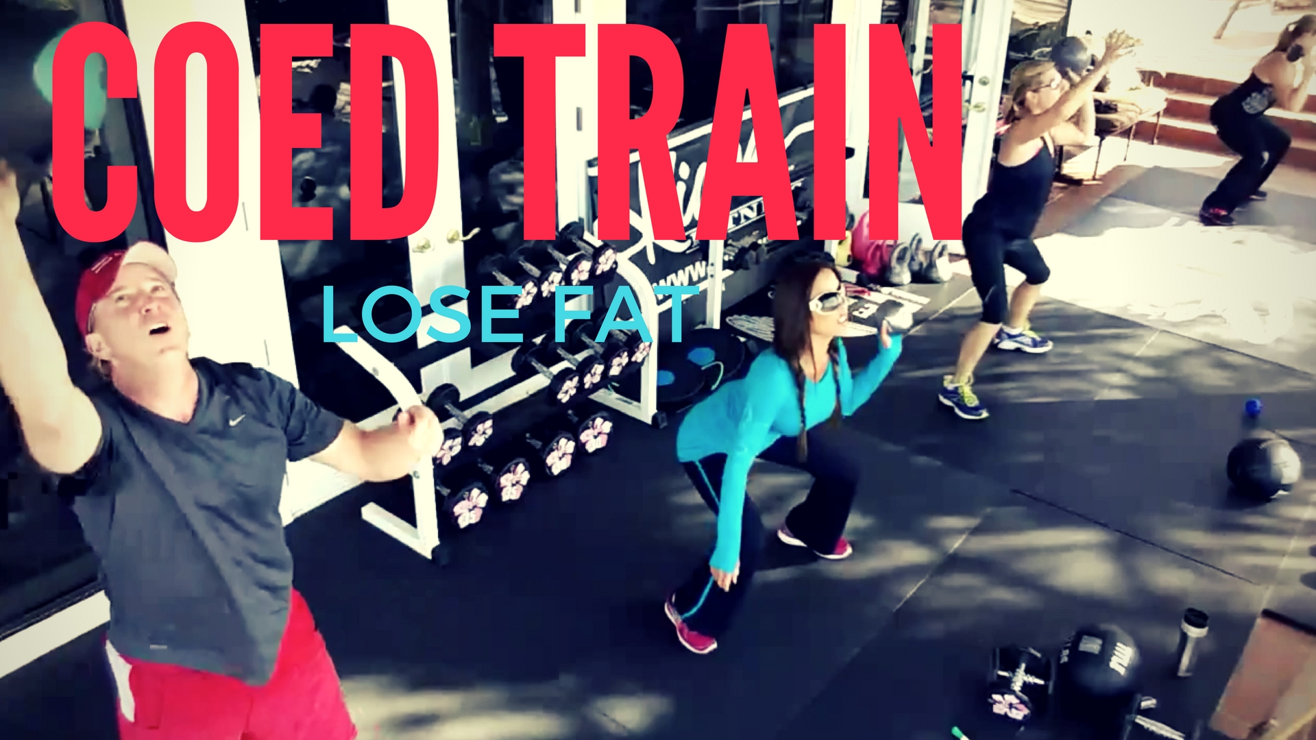 X COED TRAINING FULL BODY HIIT & MELT MY MIDSECTION ABS SLAM BALL WEIGHTS 45 M