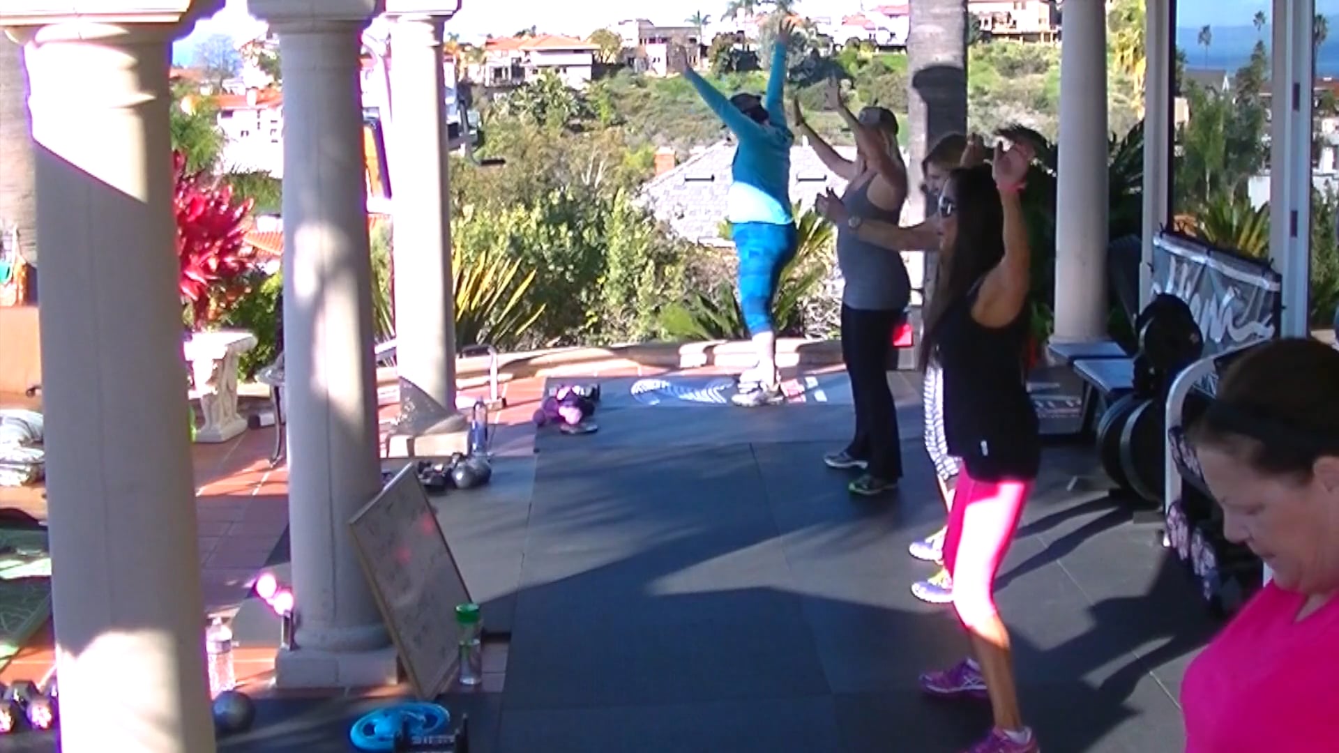 TOTAL BODY & ABS: Thank you Kiana may I have another? Weights 35m