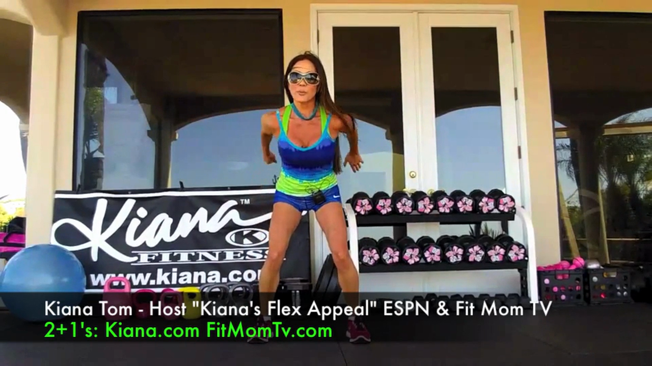 Legs Calves Core Cardio - Demo: Exercise-2+1s