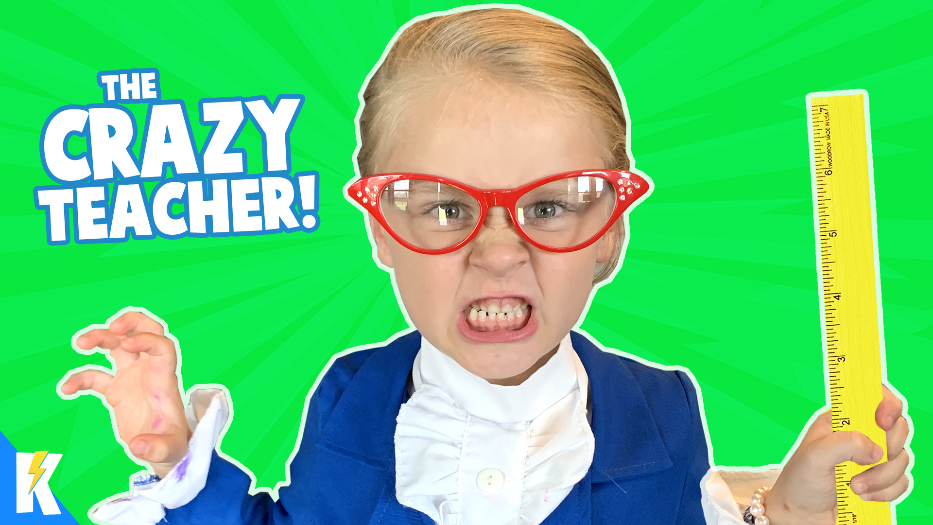 Ava is the CRAZY TEACHER! (Hide and Seek)