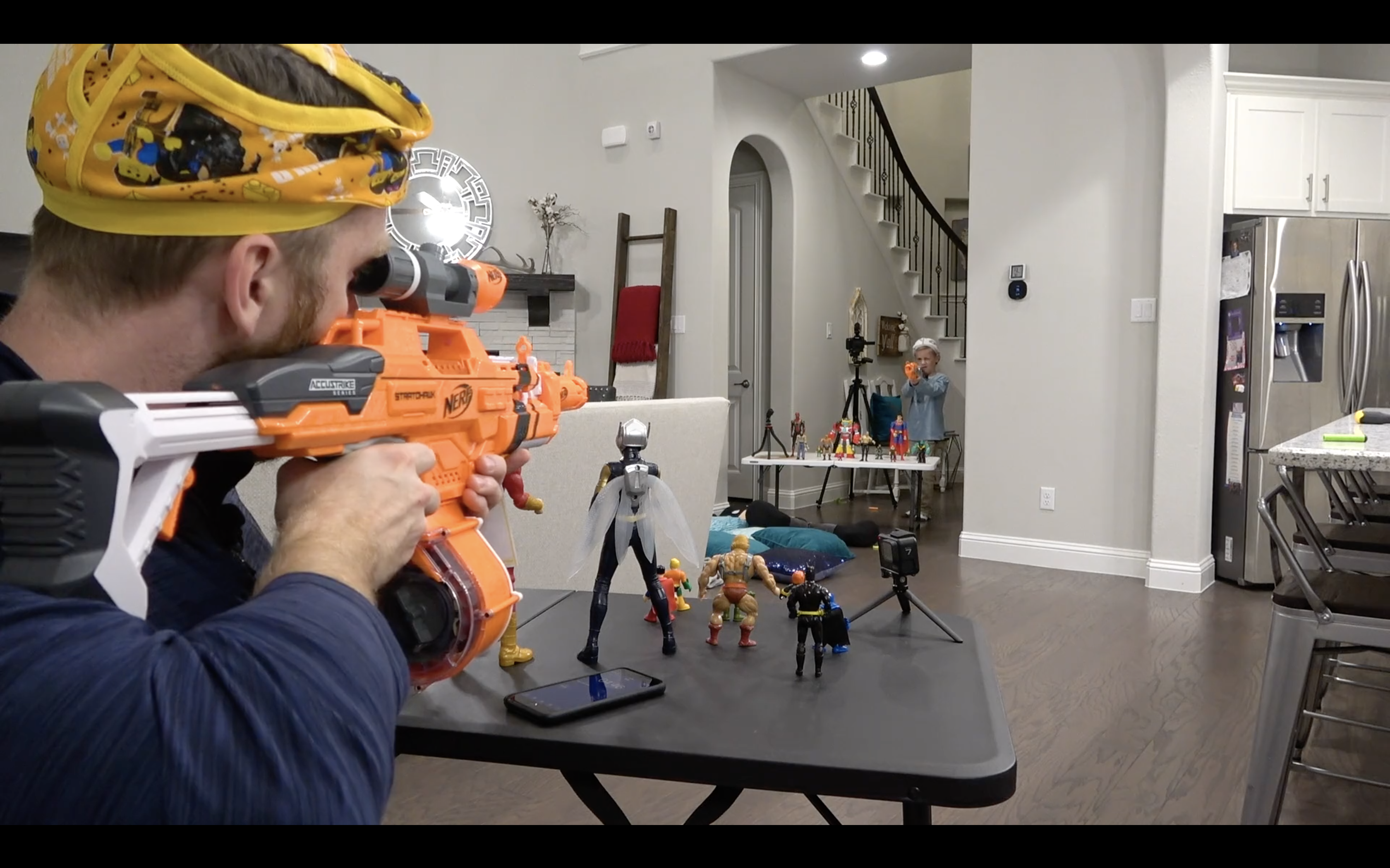 WARGAMES I: Nerf Action Figure Battle