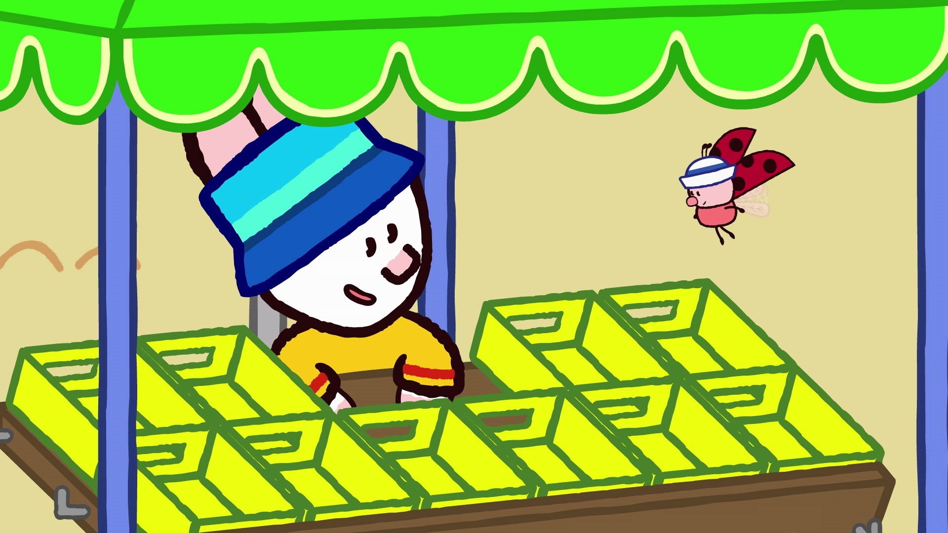 Louie & Yoko Build: a Market Stall, a Piano, and a Police Car