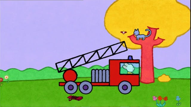 Louie, Draw Me a Fire Engine | Beaver...