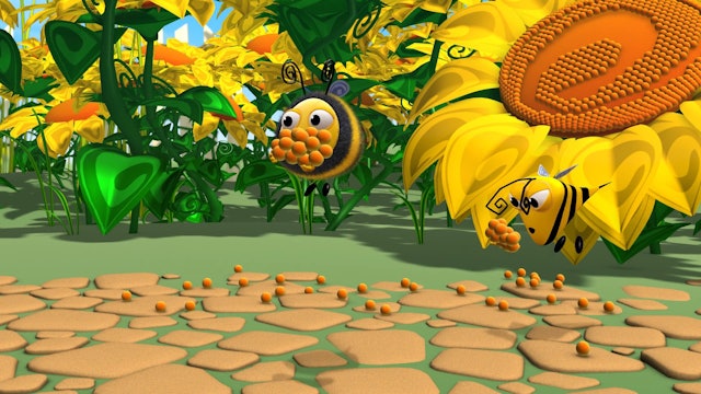 Lost Bees | Barnabee the Firefighter | Buzzbee's Pet