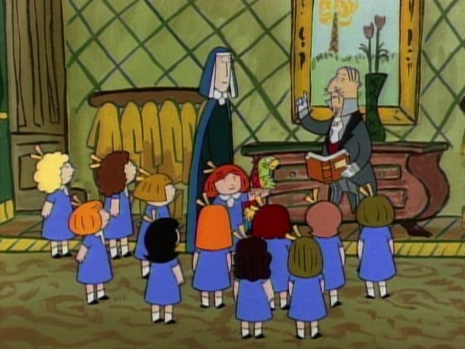 Madeline and the Talking Parrot