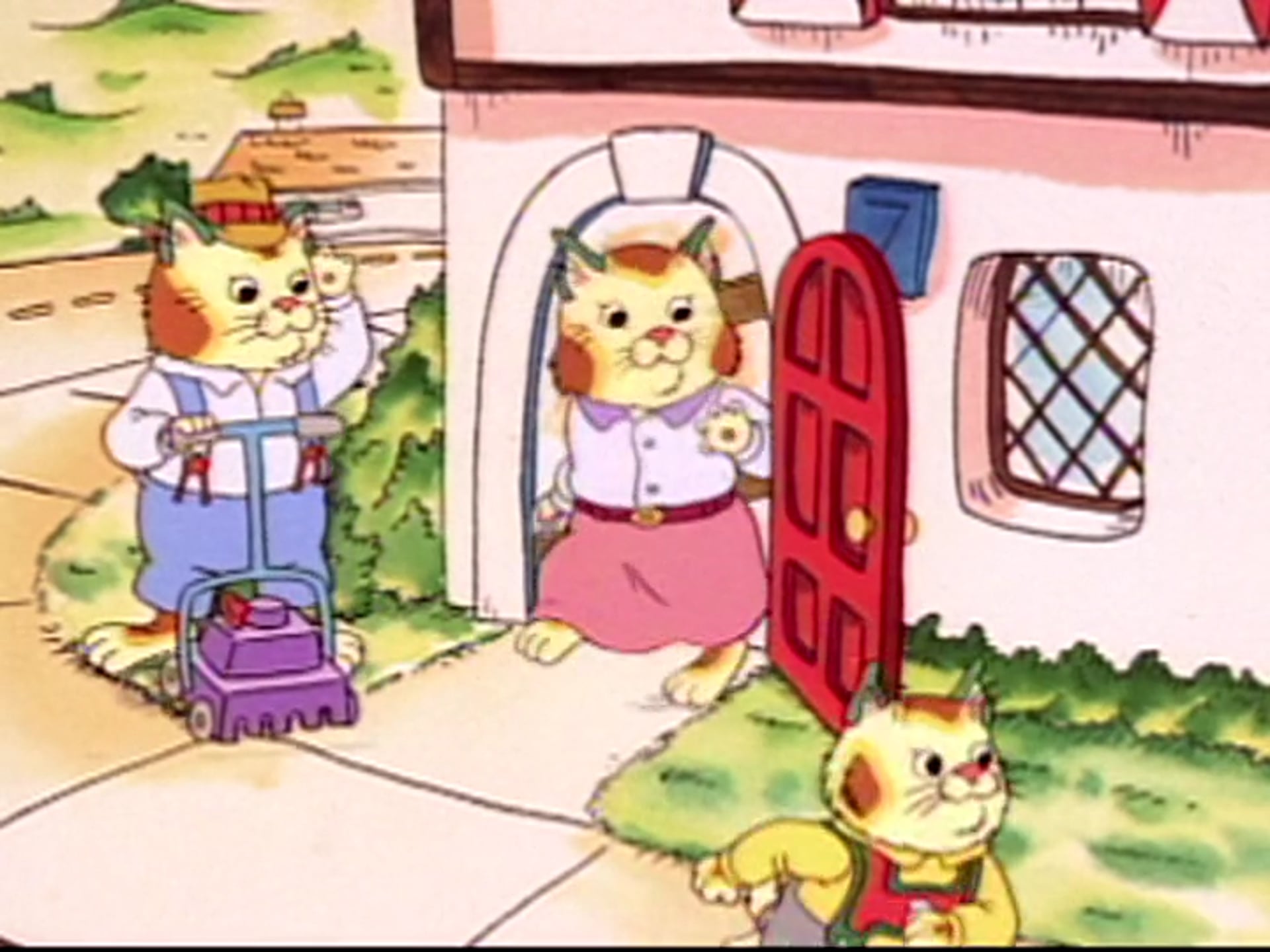 Denys at Camp; Peasant Pig's Gift; Little Fixit