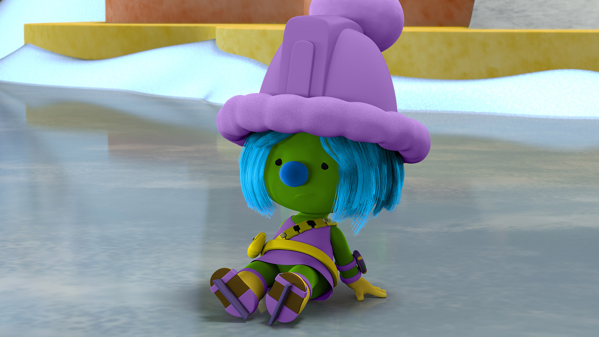 Daisy Wheel on Ice | The Gingerbread House