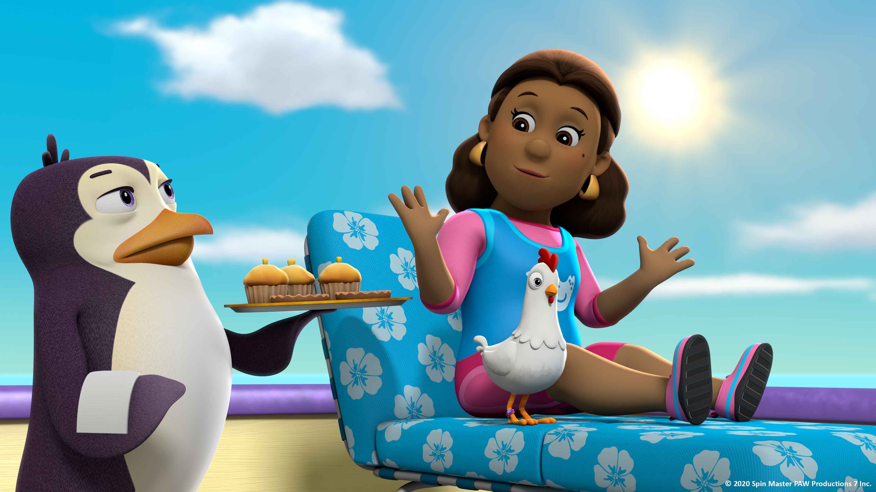 Pups Save a Kooky Climber - Queen Cluck-Cluck - Desert Flounder - Trashdinger