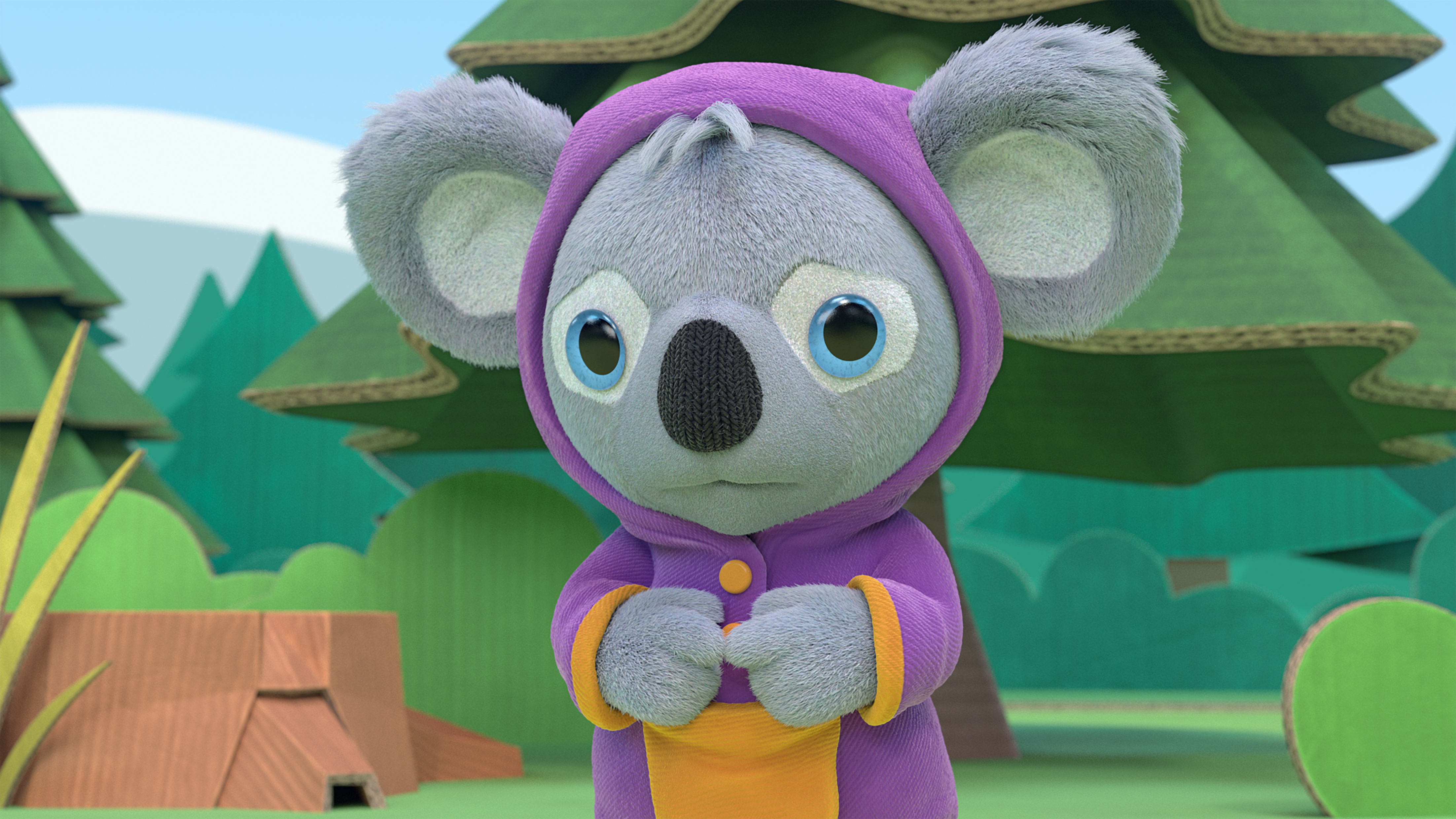 Scout and Lamby-cone