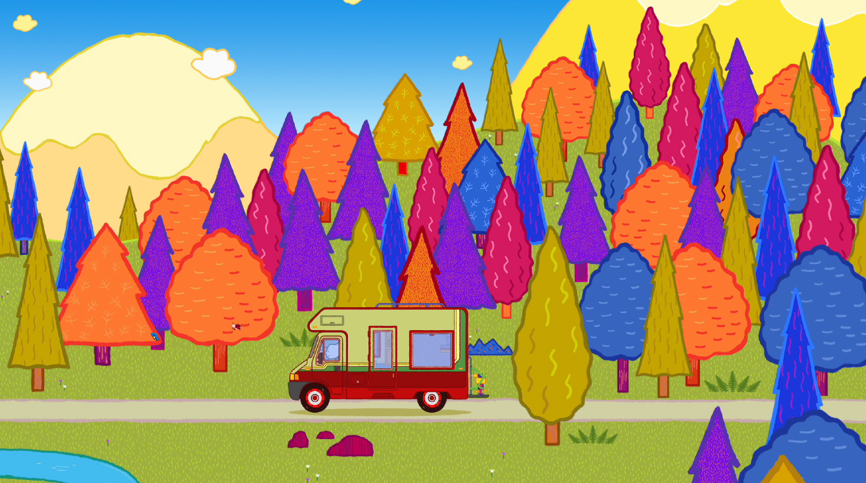 Louie & Yoko Build: a Camping Car, a Funicular, and a Seaplane