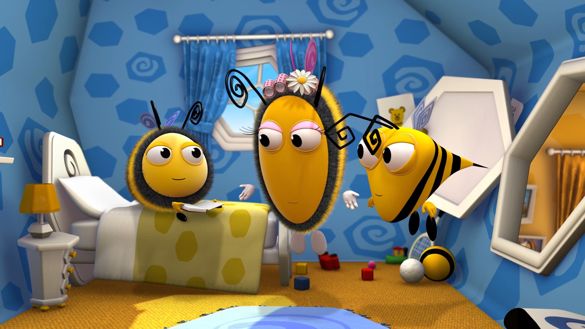 Battle of the Pollentrons | Beauty and the Beastly Bee | Rubee's Favorite Color