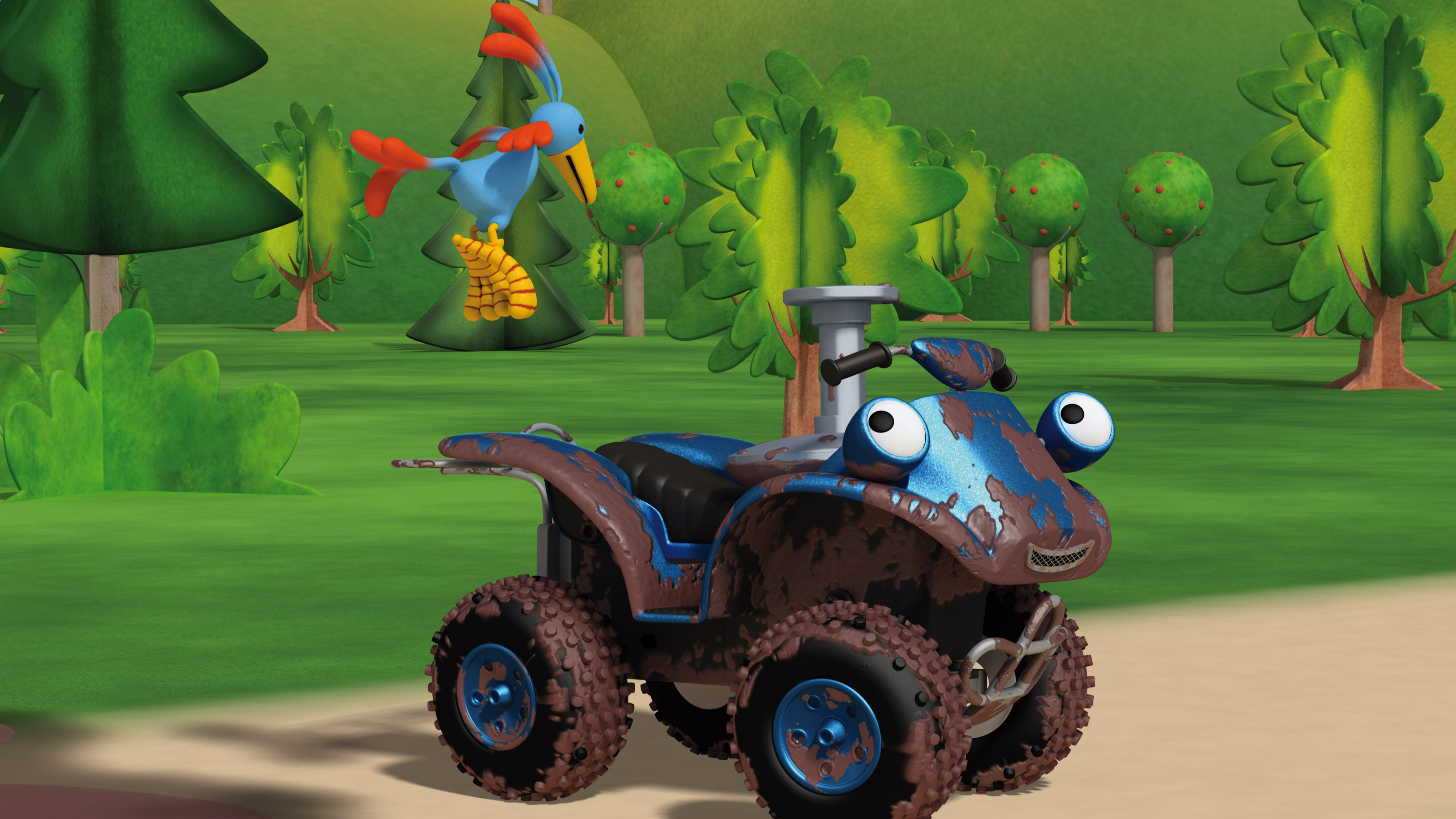 Here Comes Muck | Scrambler Gets Clean