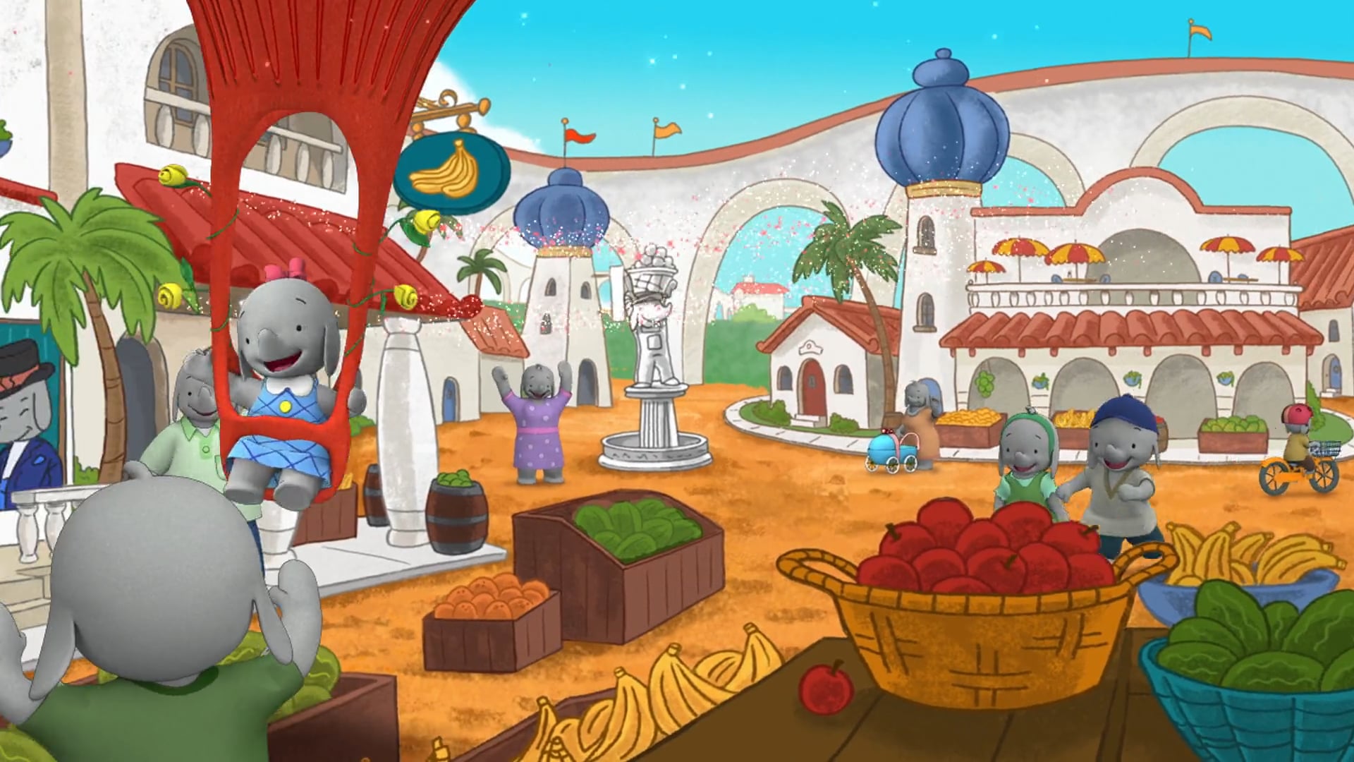 Ella Elephant Sits | Ella's Pet Problem