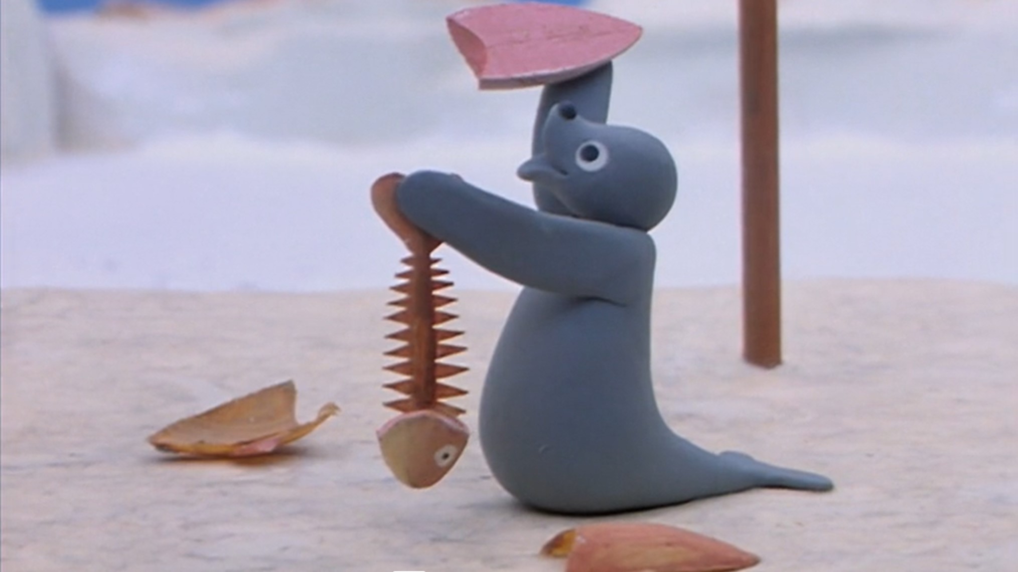 Pingu Plays Fish Tennis | Pingu & the Avalanche Incident