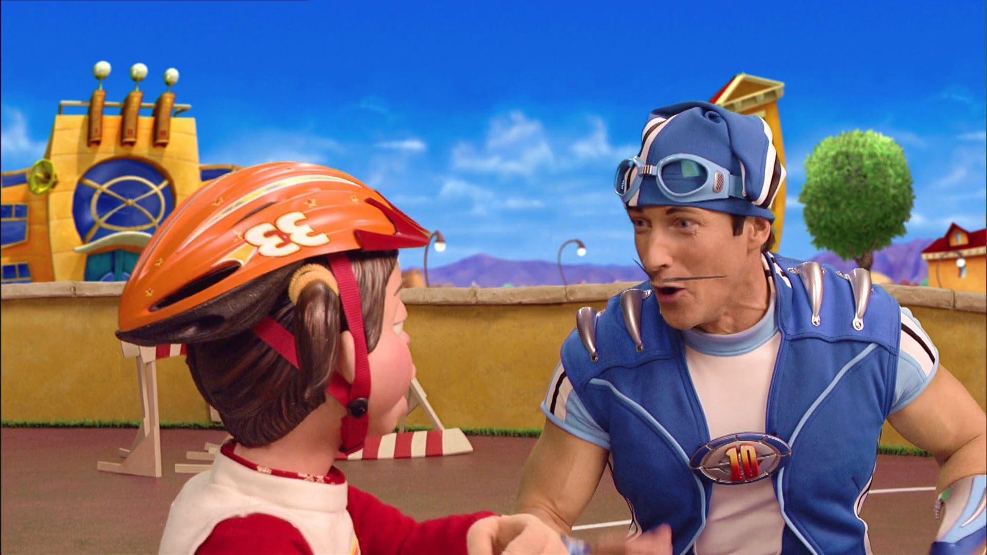 "El Nuevo Superhéroe de LazyTown"