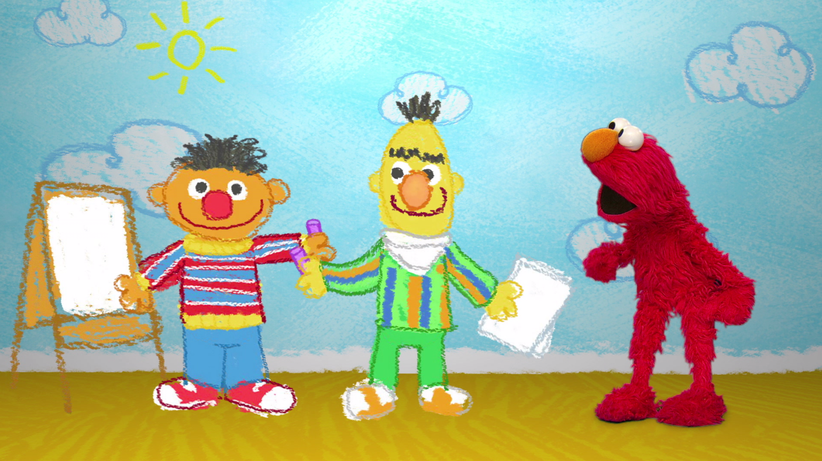 Elmo's Wonderful World: Sharing