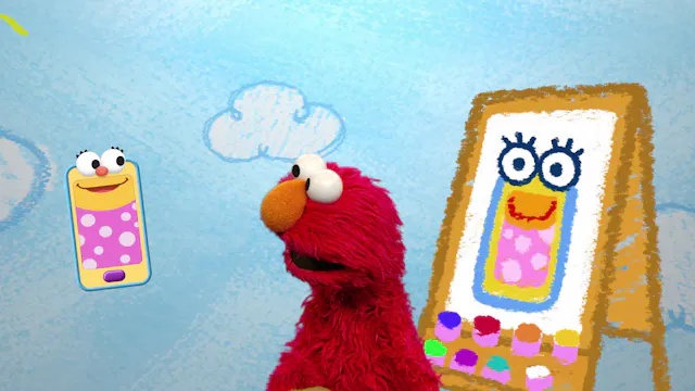 Elmo's Wonderful World: Painting