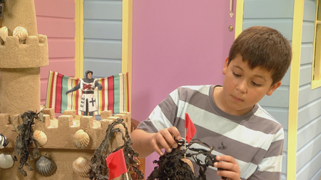 The Most Splendiferous Sandcastle in Sunnysands | A Fabulous Family Photo