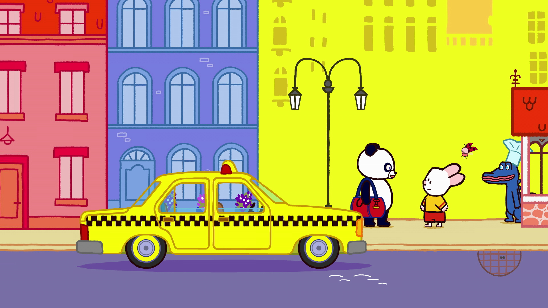 Louie & Yoko Build: a Taxi, a Ferry, and a Castle