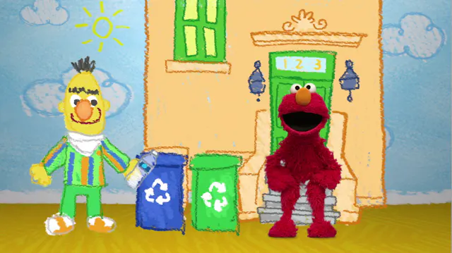 Elmo's Wonderful World: Recycling