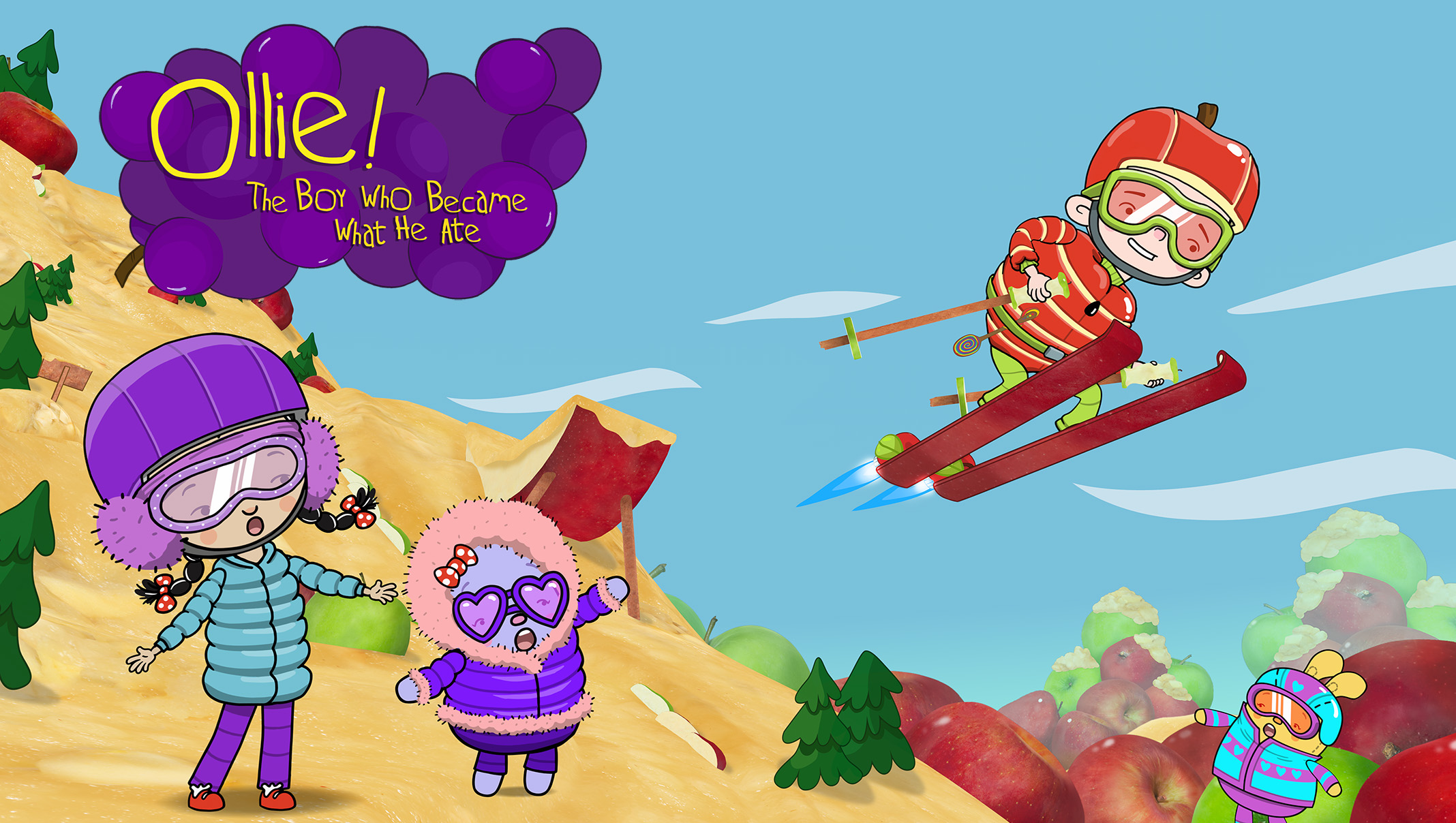 Ollie! The Boy Who Became What He Ate - Ninja Berries | Sweet Potato Spy