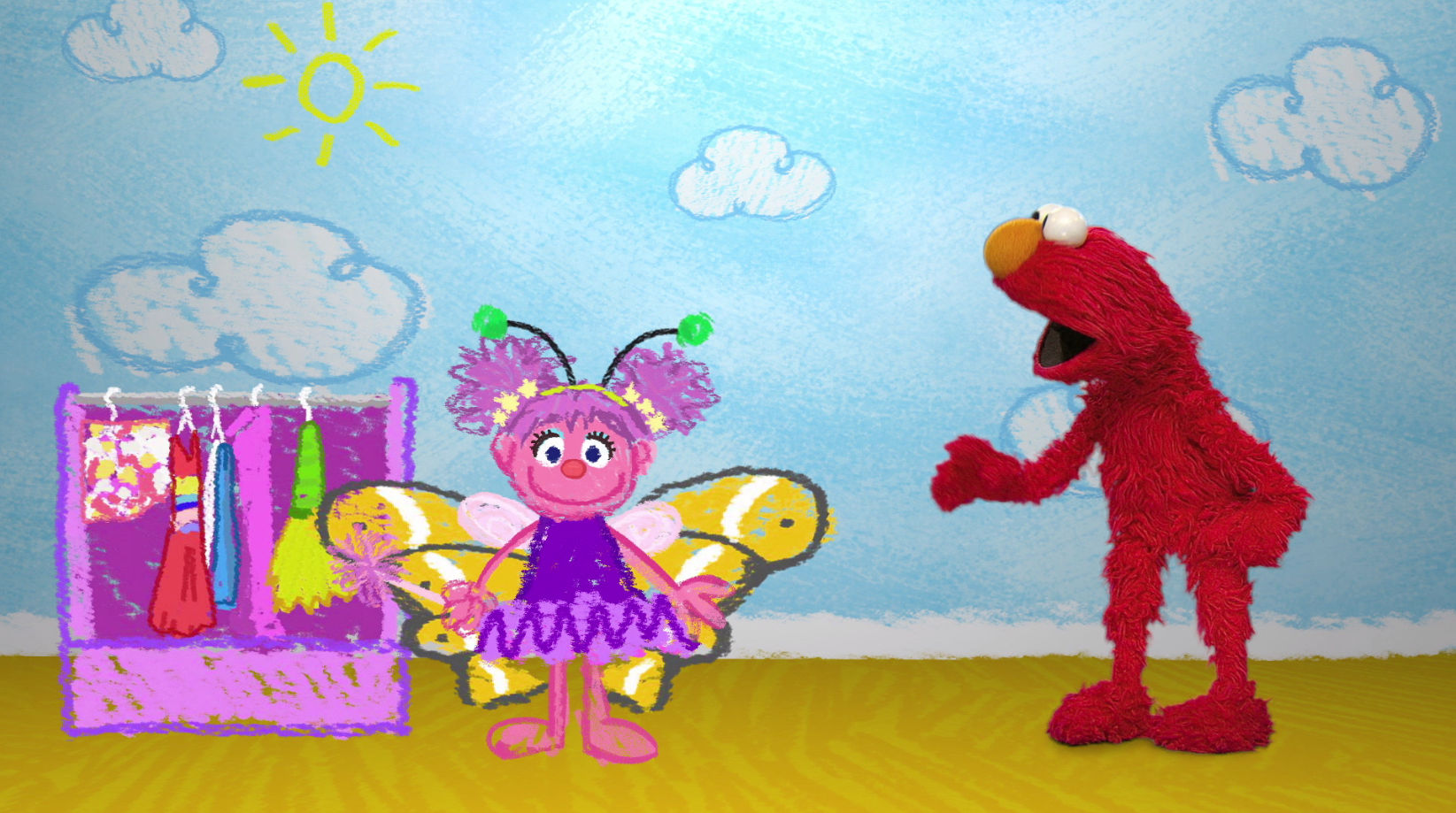 Elmo's Wonderful World: Dress Up