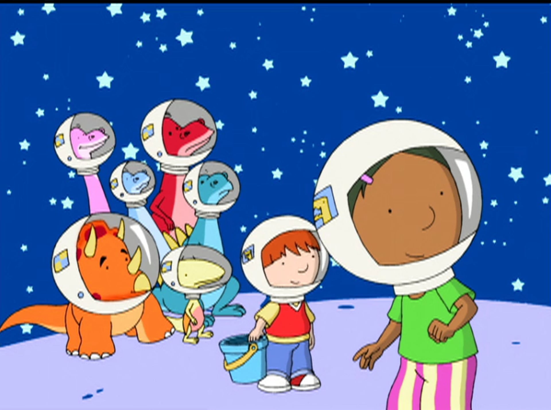 Harry and His Bucket Full of Dinosaurs: Space Captain | Africa | Where’s Penguin