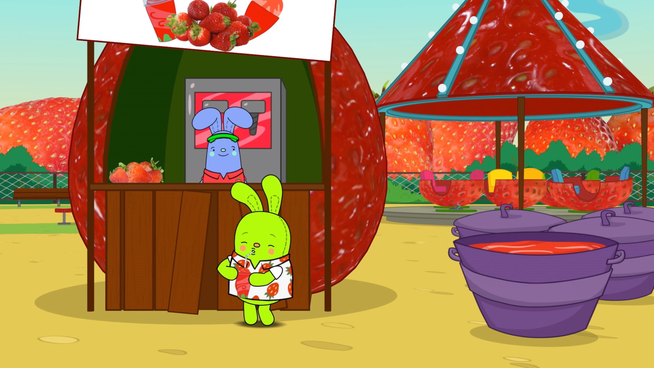 Strawberry Flyer | Sherriff Ollie Oats