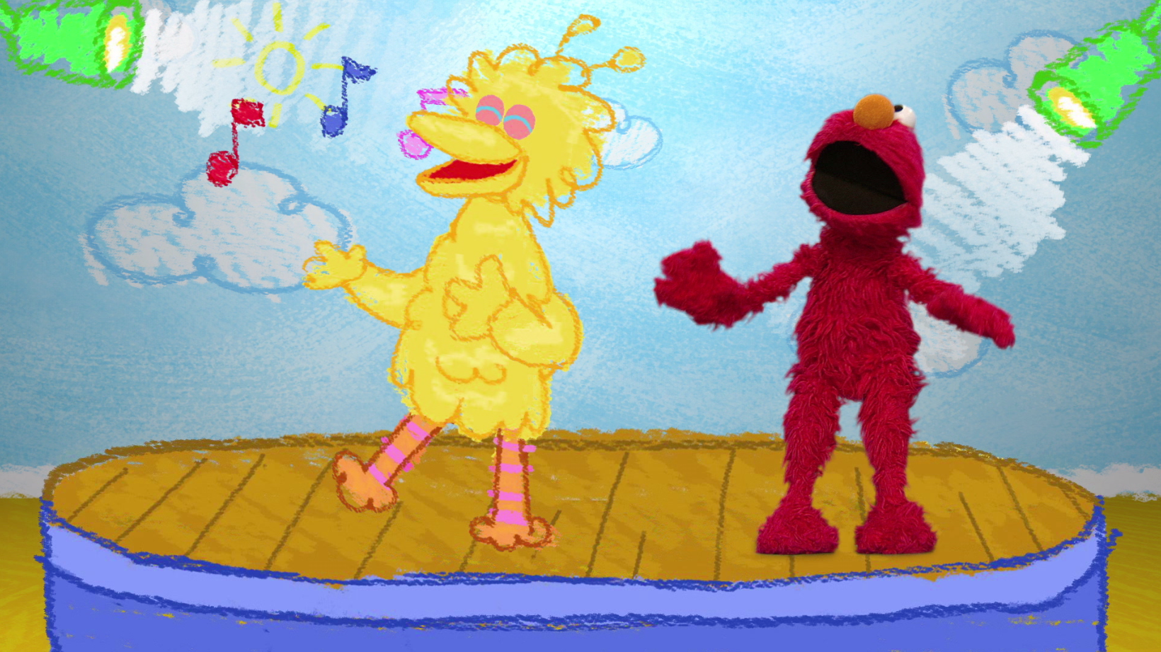 Elmo's Wonderful World: Songs
