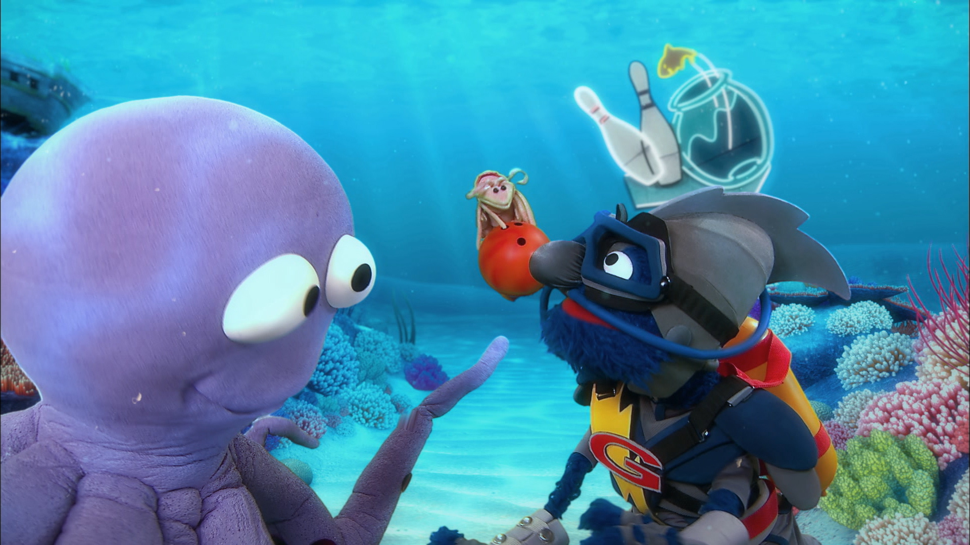 Underwater Bowling