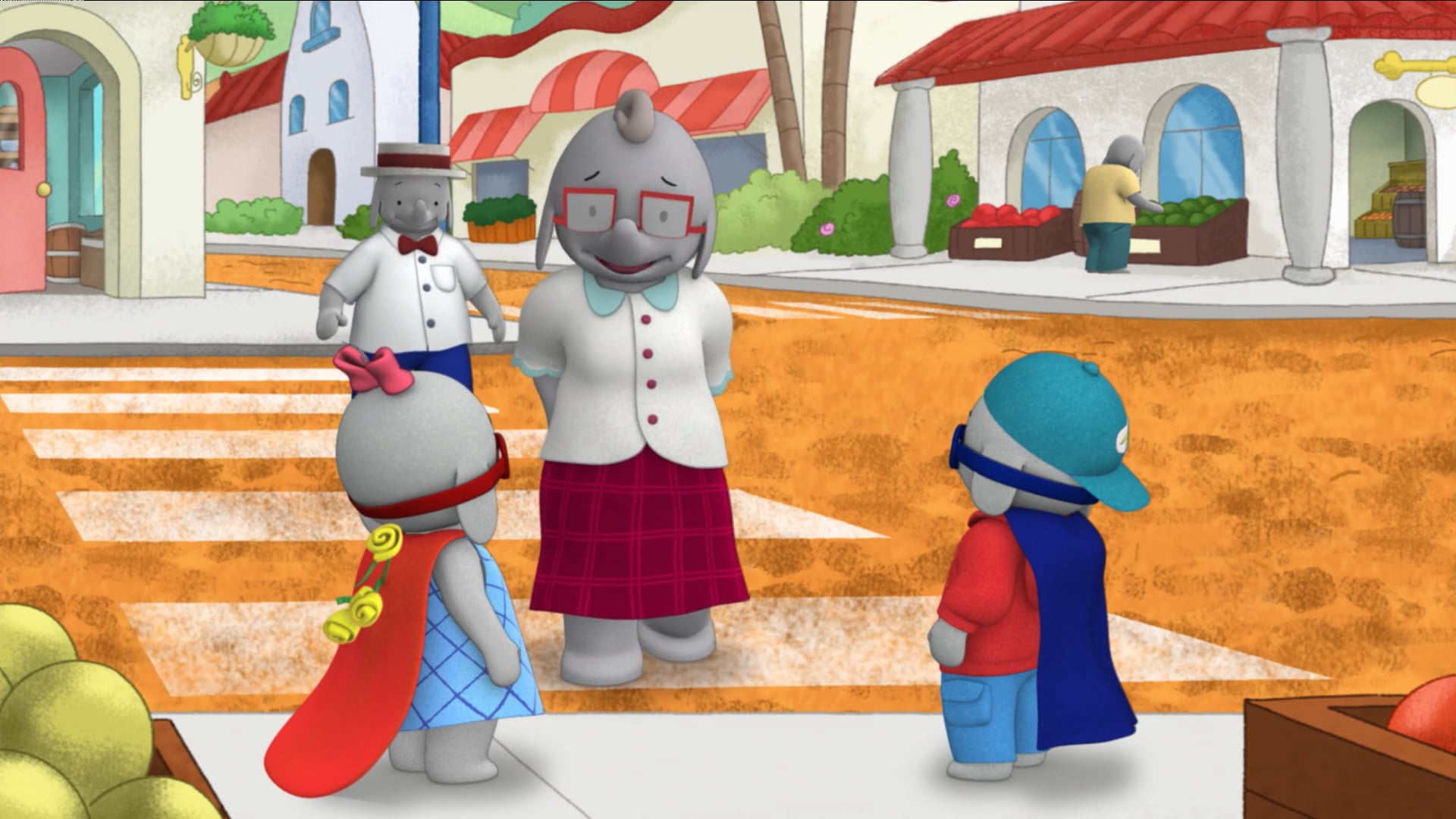 Super-Helpful Elephant Heroes | Ella Goes to the Birds