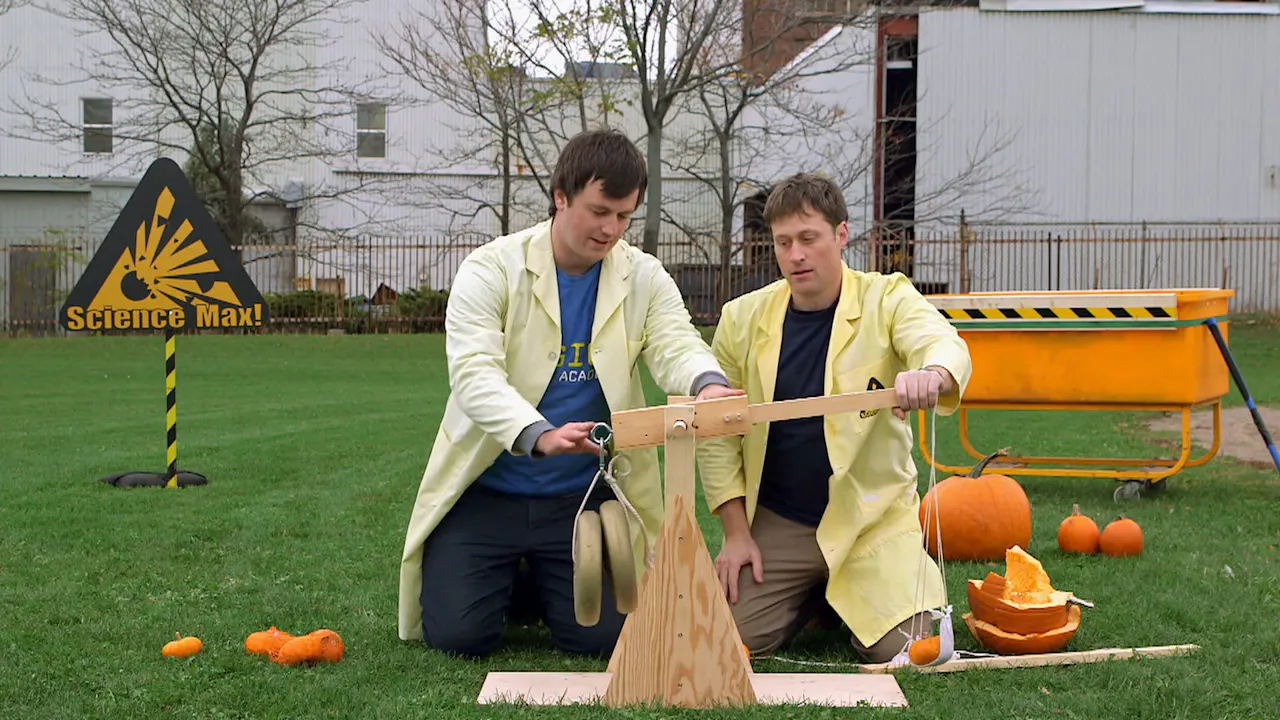 Trebuchet | Hydraulics - Science Max!: Experiments at Large - Kidstream