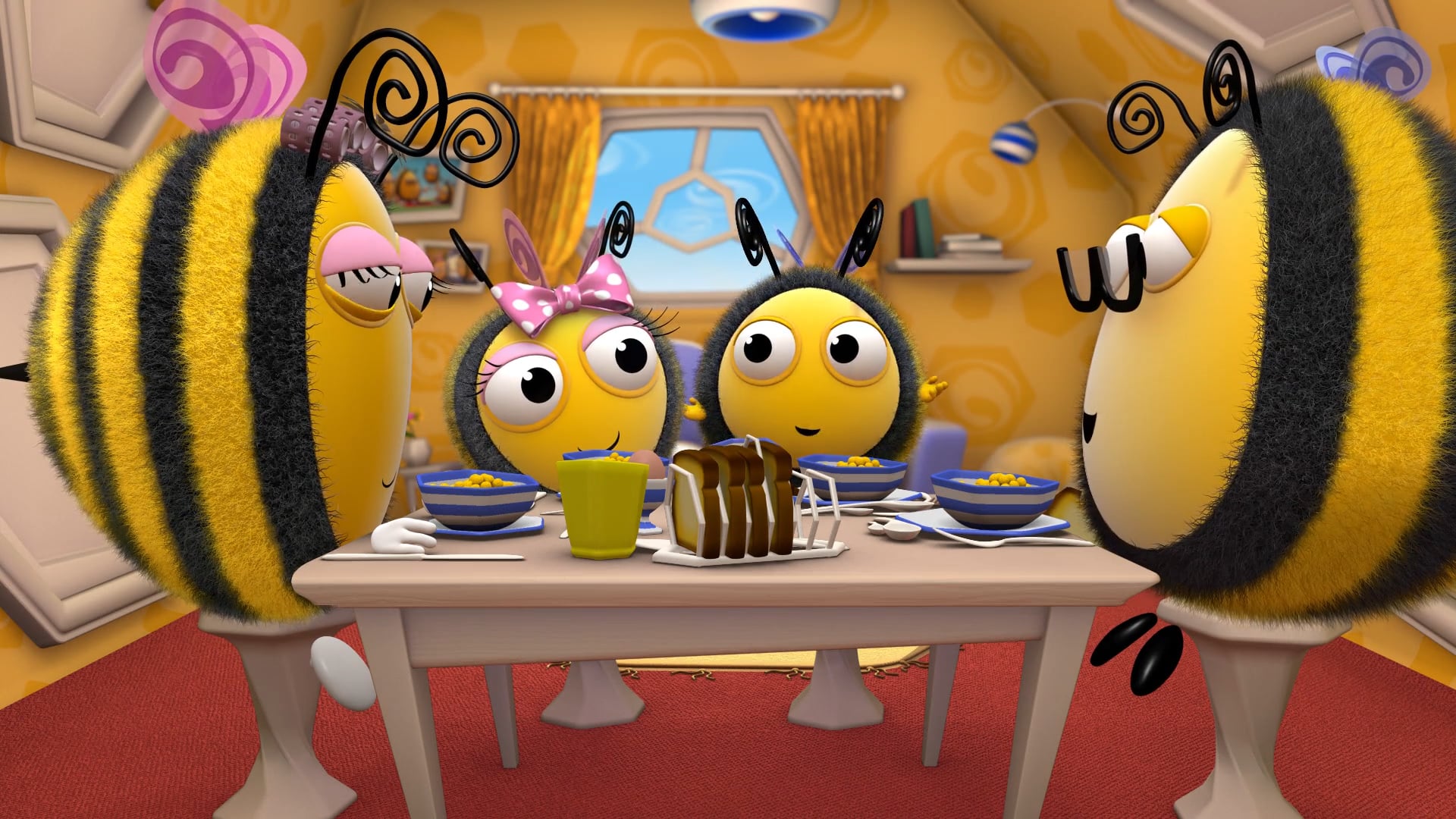 Forgetful Bee | Bee Fit | The Wonky Sign