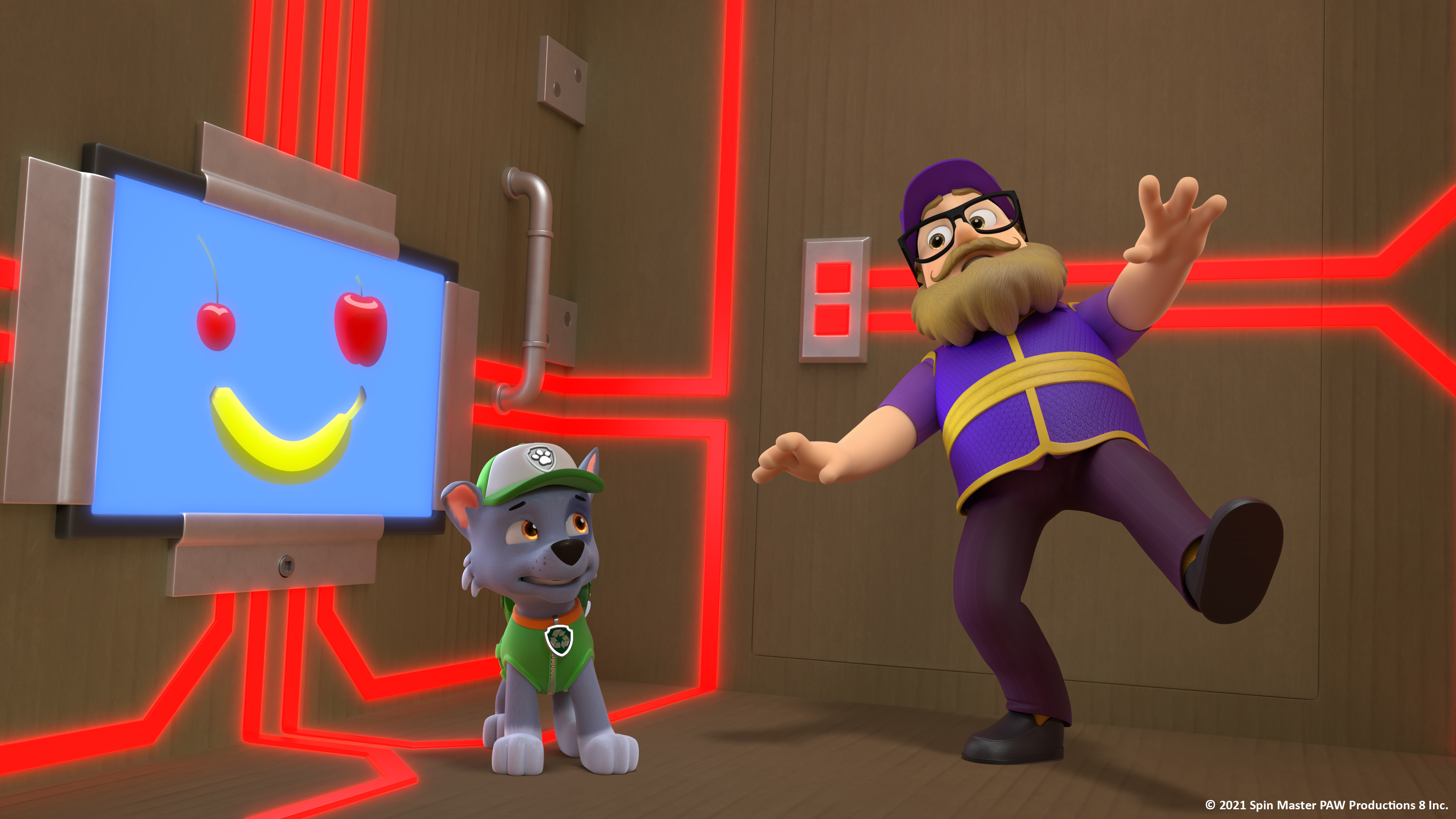 Pups Stop a Super Shaker - Flying Farmhouse - Box Fort - Travelin' Travis