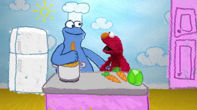 Elmo's Wonderful World: Cooking