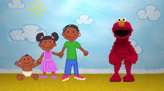 Elmo's Wonderful World: Siblings