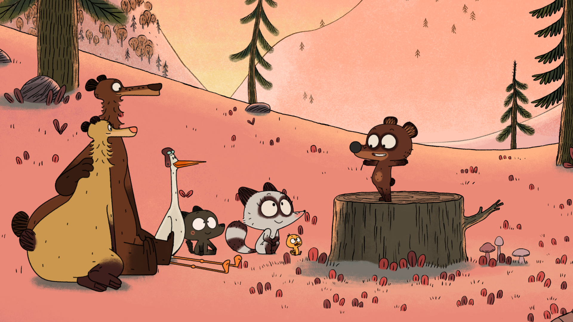 There's a Hiccup | The Migratory Bear | Super Pompon