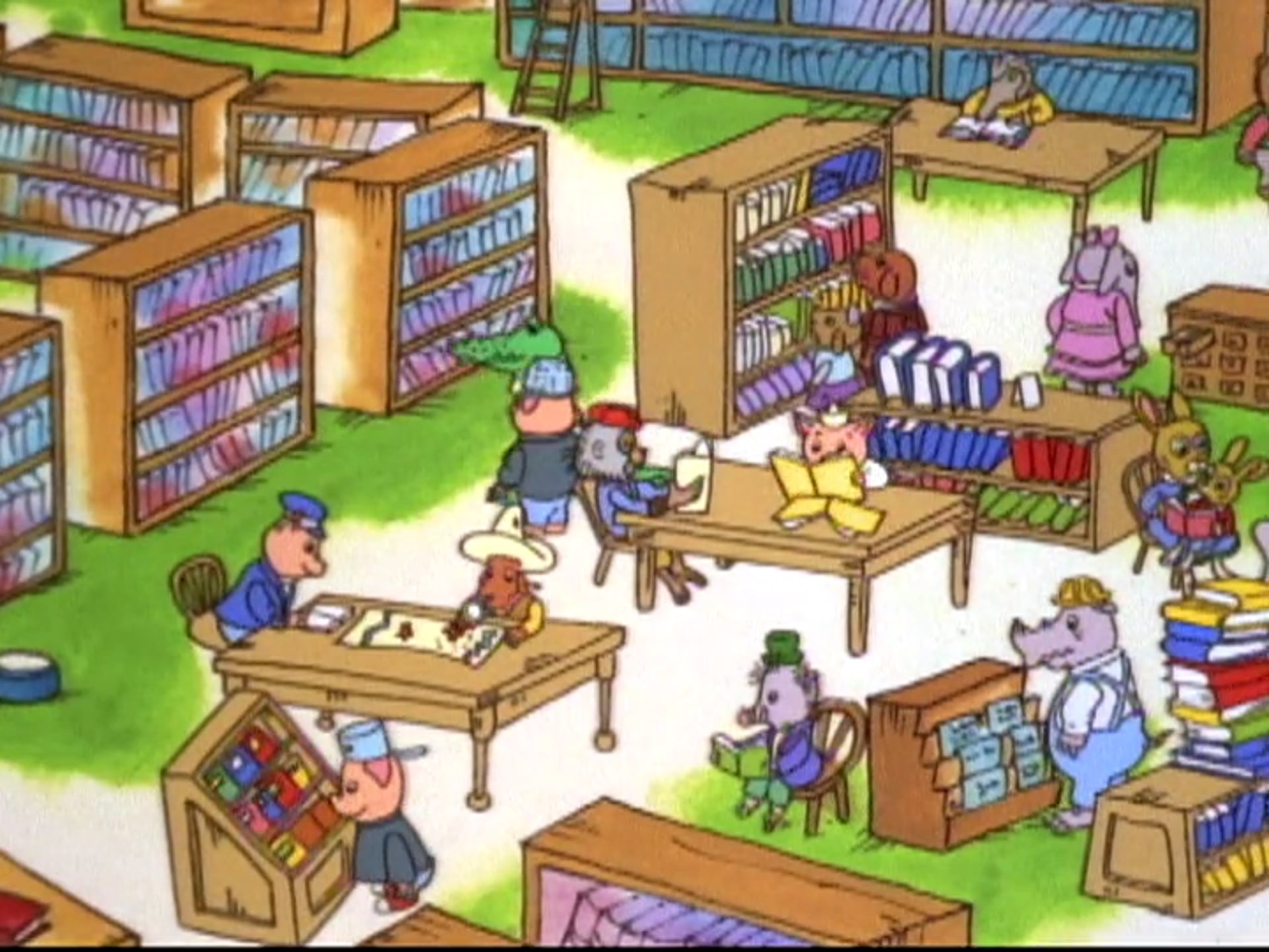 Has Anyone Seen My Book?; P.J. Pig's Brave Day; Vanderbuilt's New Shoes