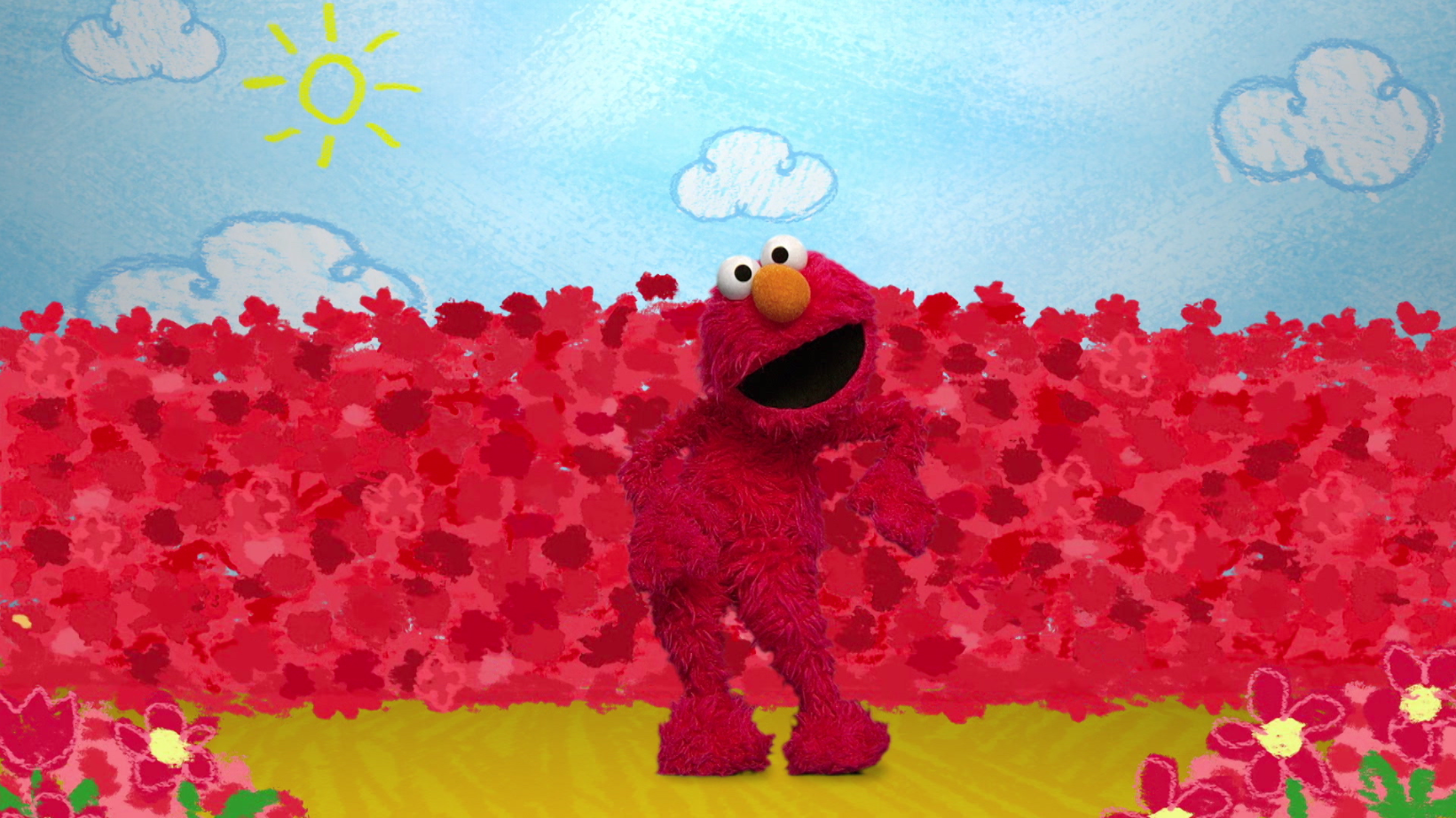 Elmo's Wonderful World: Camouflage