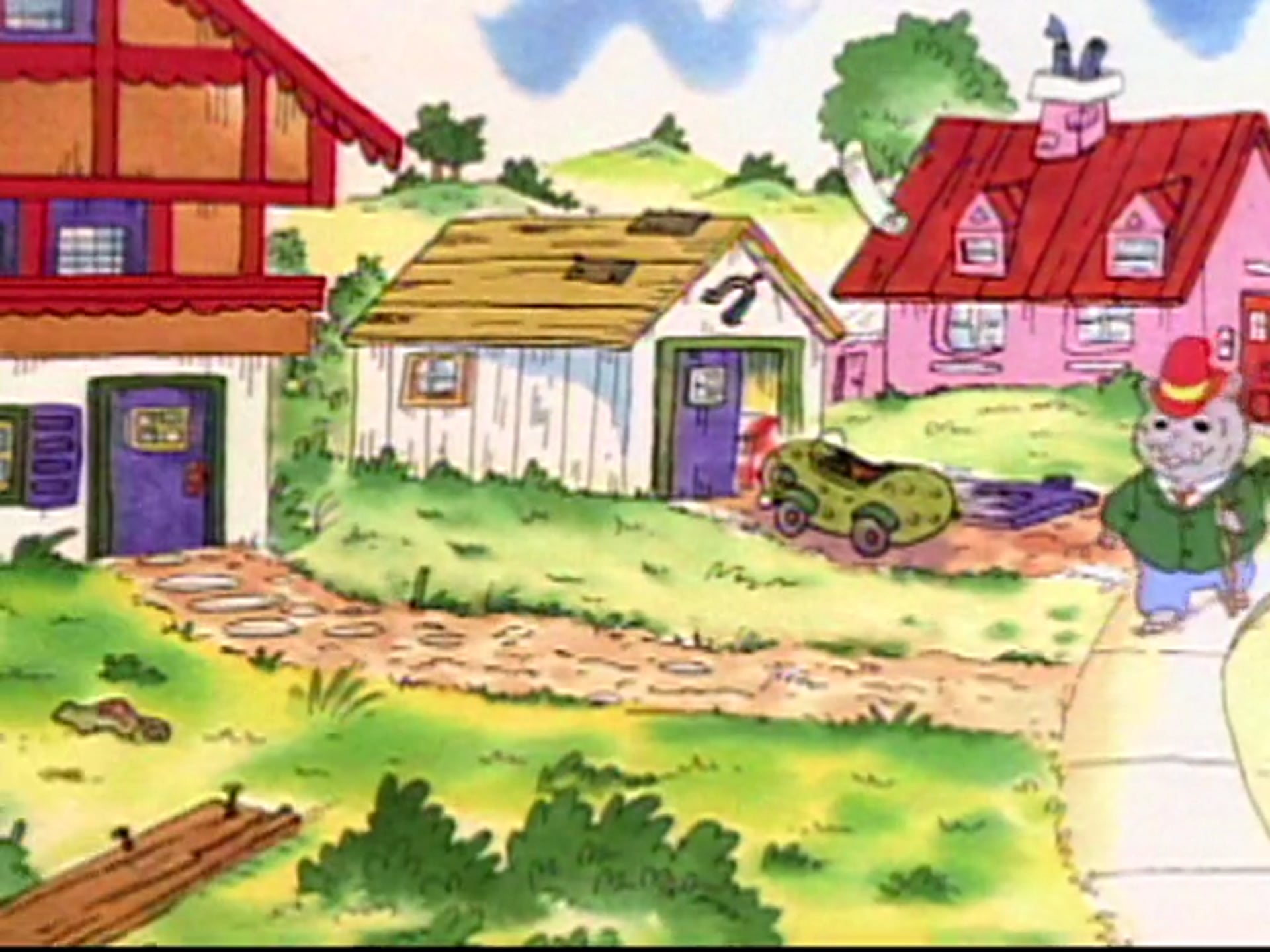 A Biggest Storm Ever; Cucumber in Rockies; Sally's First Day at Kindergarten