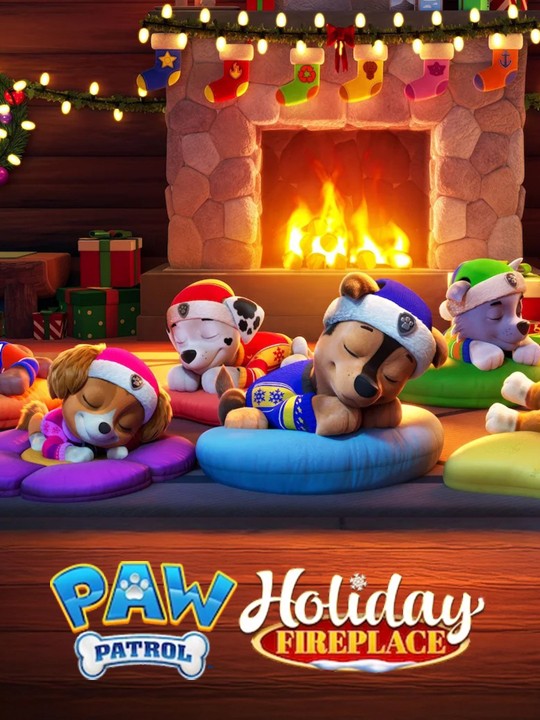 Paw Patrol Holiday Fireplace