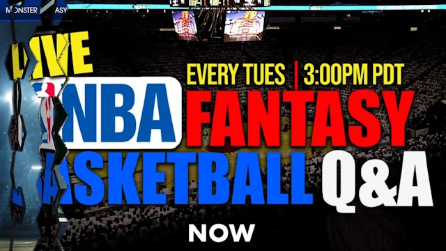 NBA Fantasy Sports Live Q&A