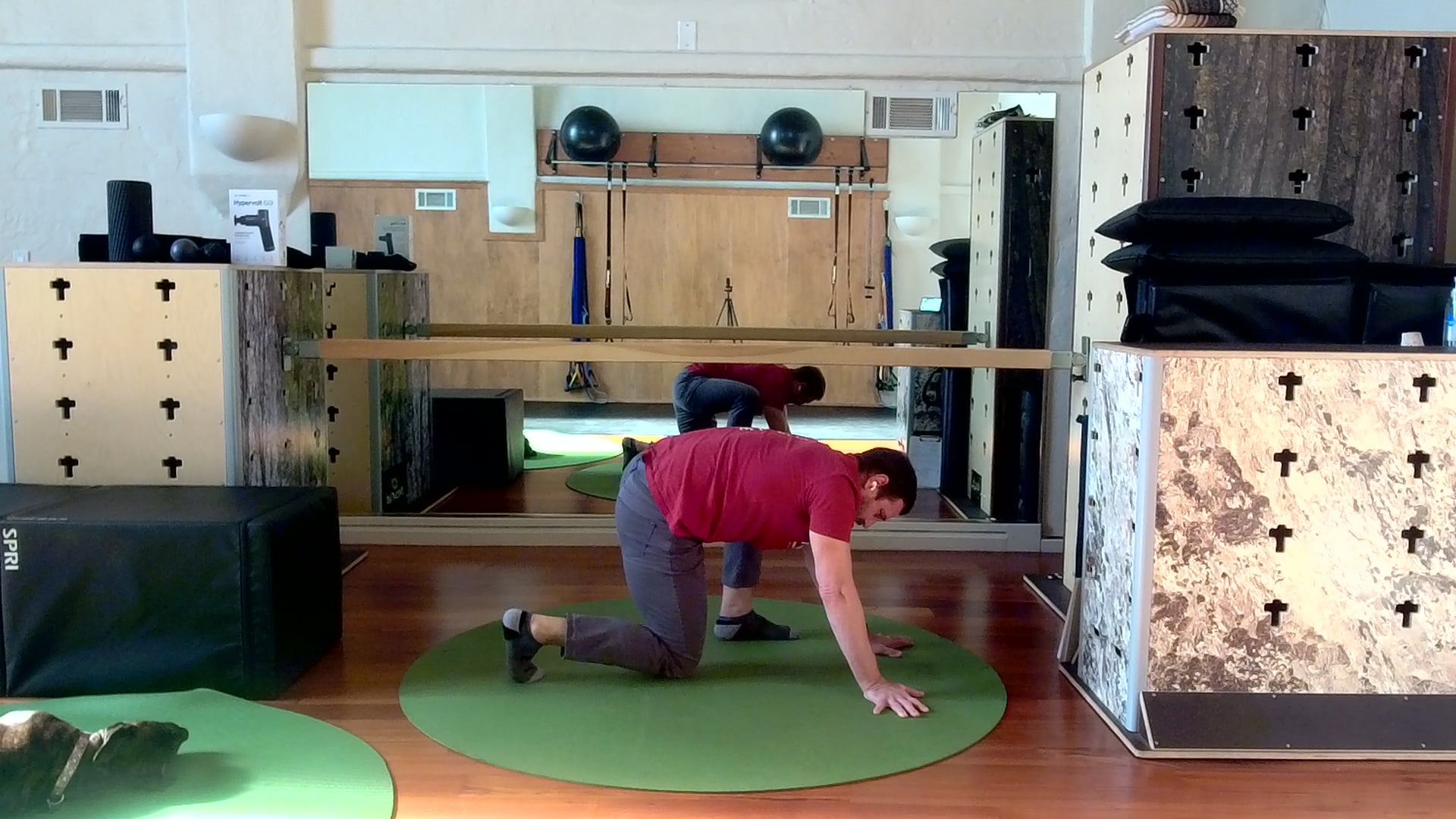 Redefining Movement class today is getting up. Life knocks us down and we gotta keep getting up.