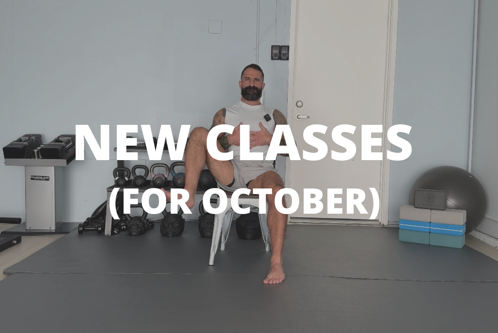 New Classes For October