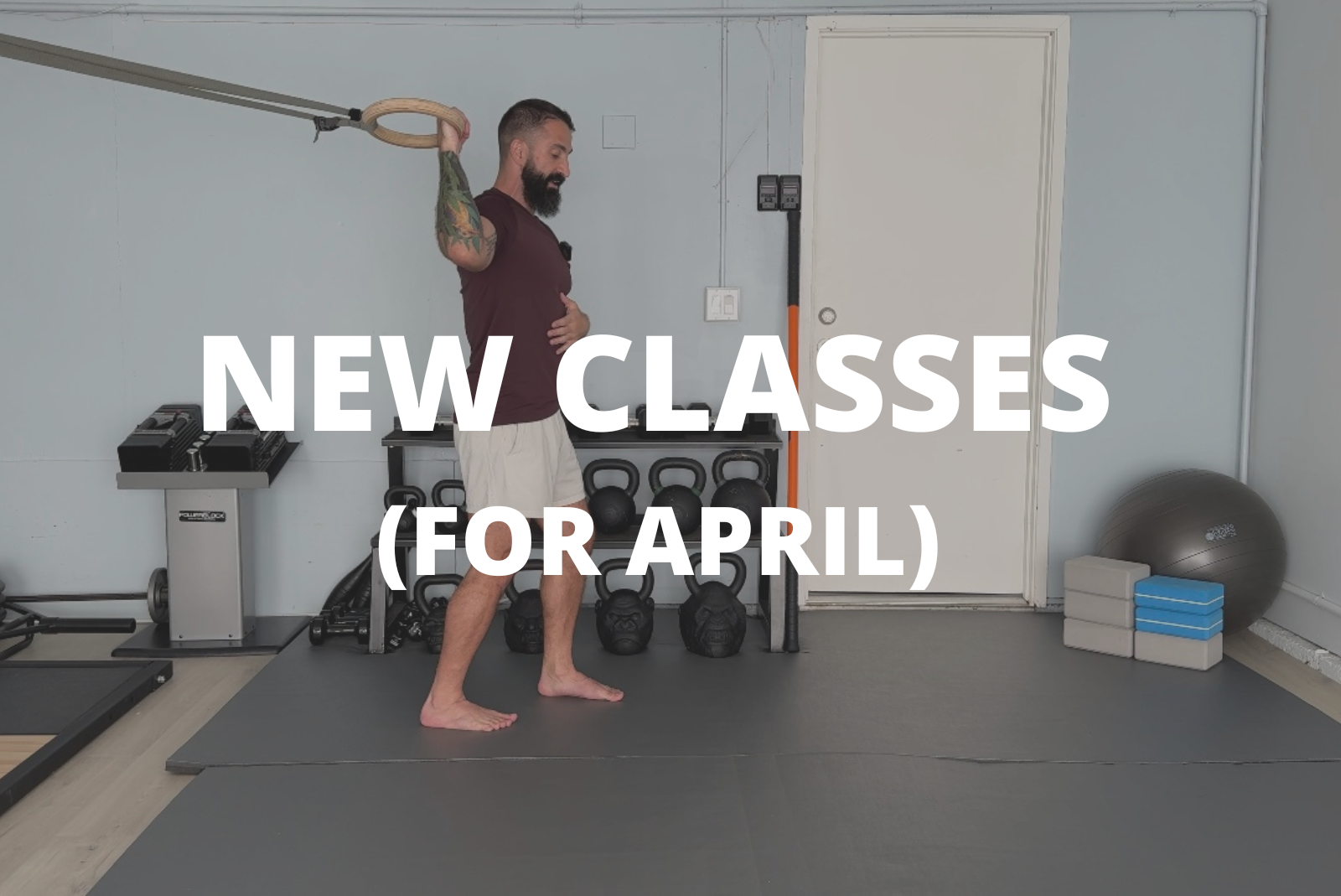 New Classes For April