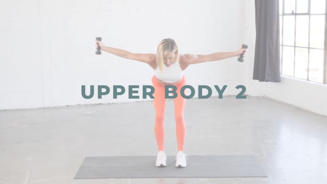 Upper Body 2 (Endurance Strength)
